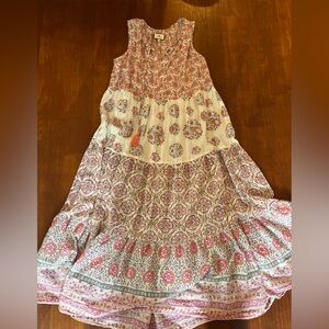 Tuckernuck floral maxi dress size x-small